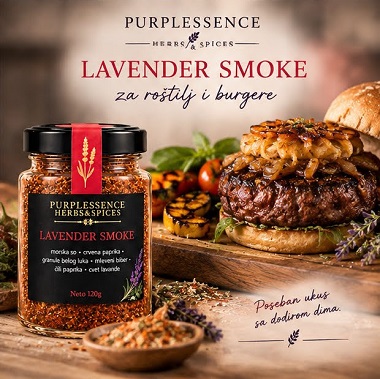 Lavender Smoke mešavina začinskog bilja za roštilj